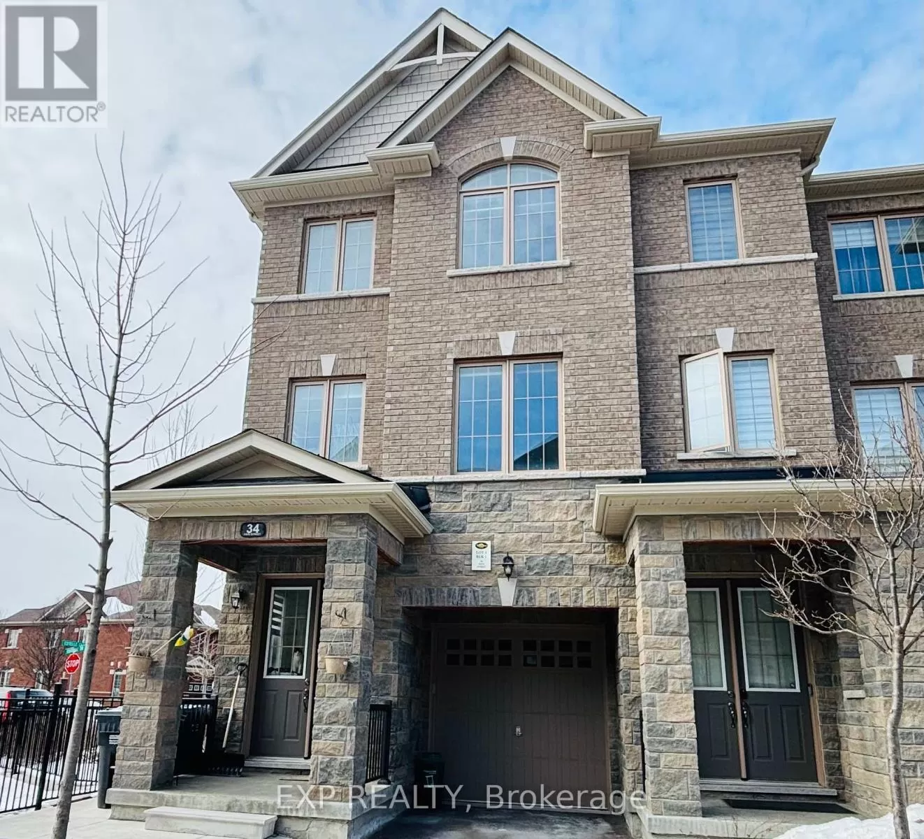 Row / Townhouse for rent: 34 Faye Street, Brampton, Ontario L6P 4M9