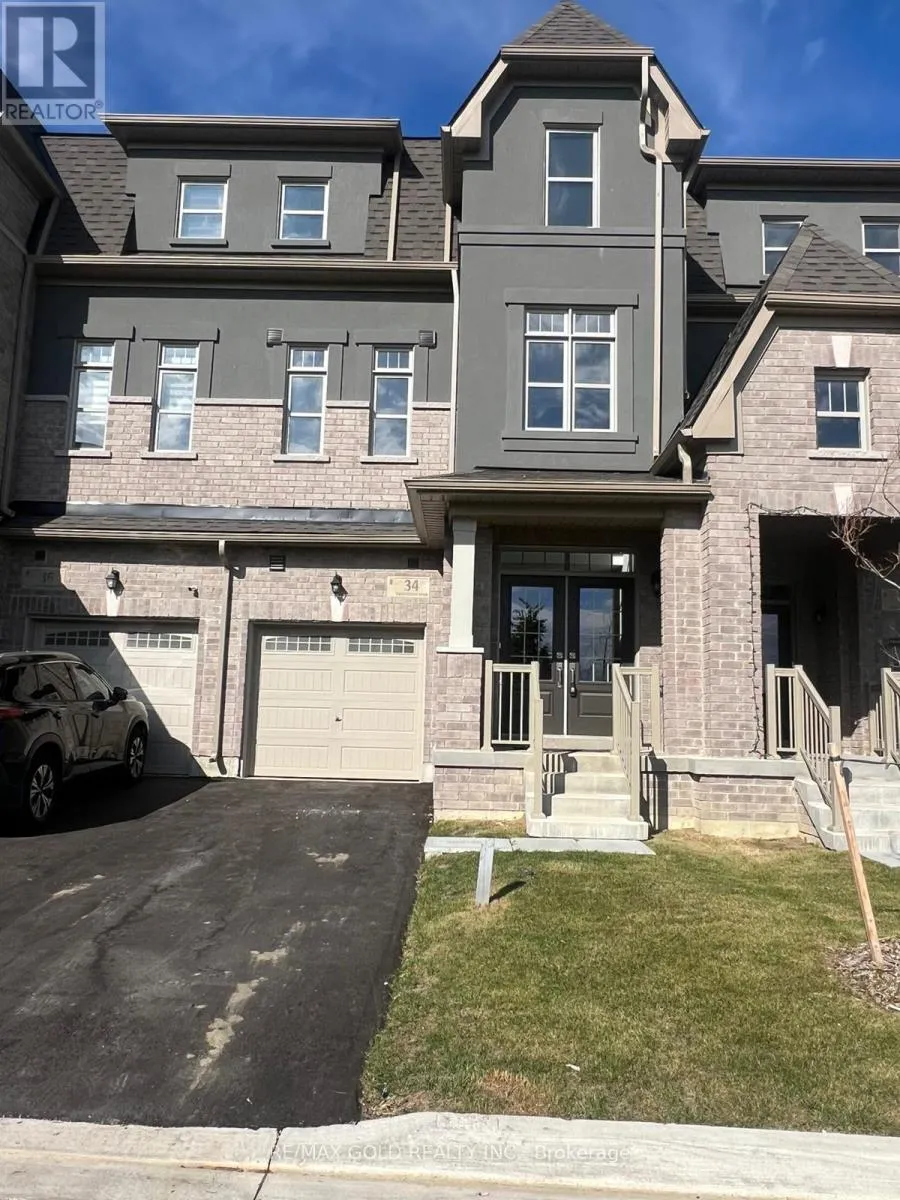 Row / Townhouse for rent: 34 Foxsparrow Road, Brampton, Ontario L6R 4E1