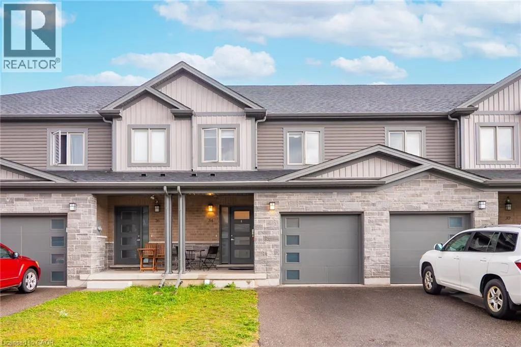 Row / Townhouse for rent: 34 Nieson Street, Cambridge, Ontario N1R 0B9