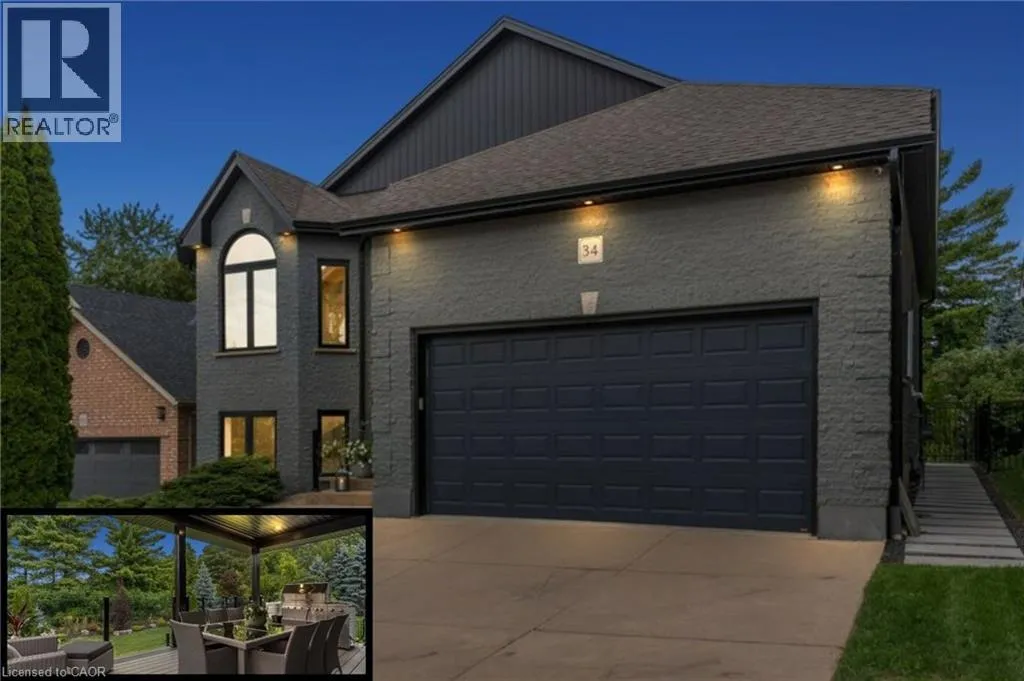 House for rent: 34 Woodcrest Court, Kitchener, Ontario N2P 2K2