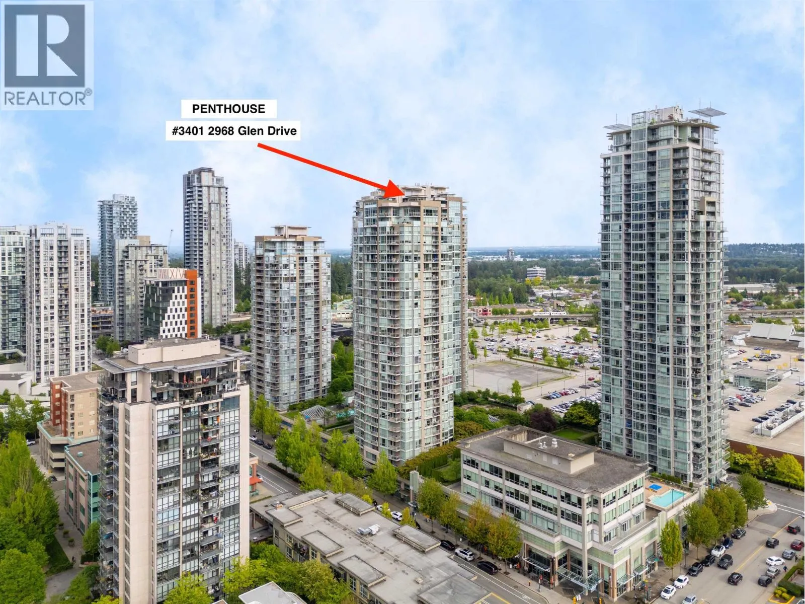 Apartment for rent: 3401 2968 Glen Drive, Coquitlam, British Columbia V3B 0C4