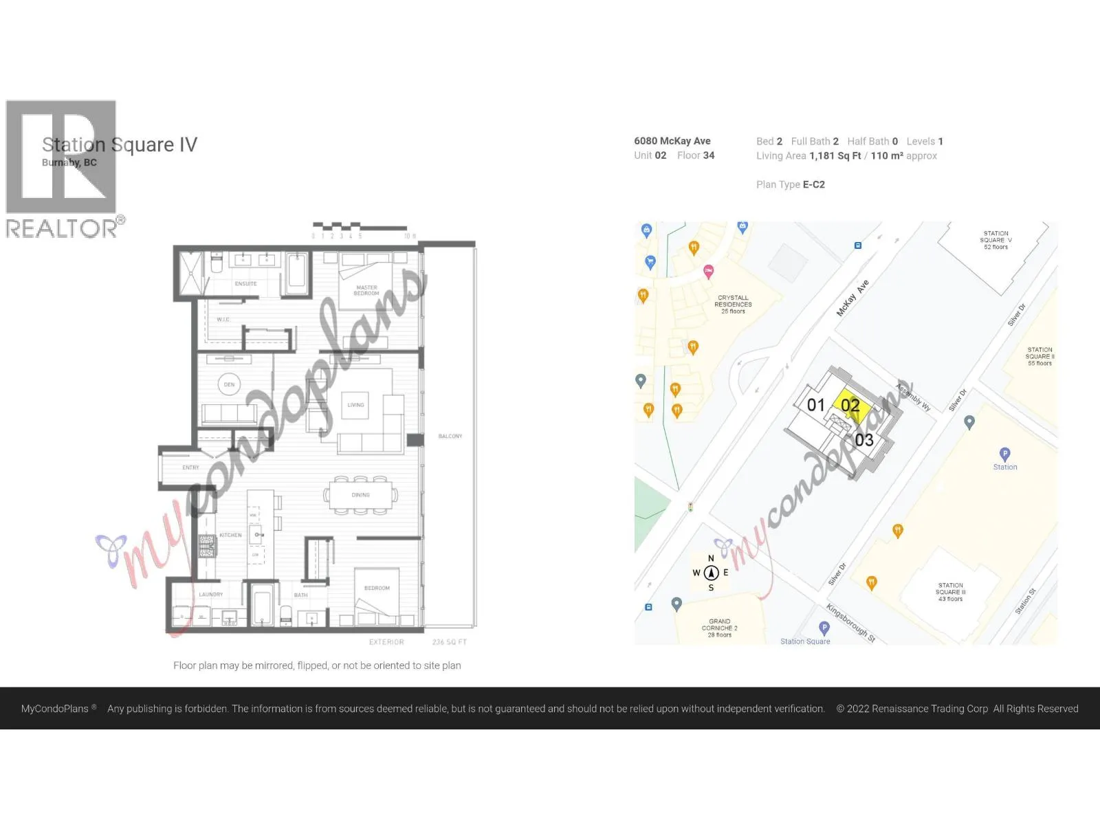 Apartment for rent: 3402 6080 Mckay Avenue, Burnaby, British Columbia V5H 0J4