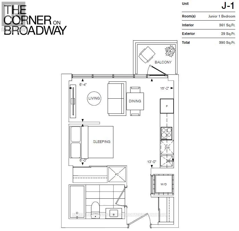 Apartment for rent: 3403 - 223 Redpath Avenue, Toronto, Ontario M4P 0E8