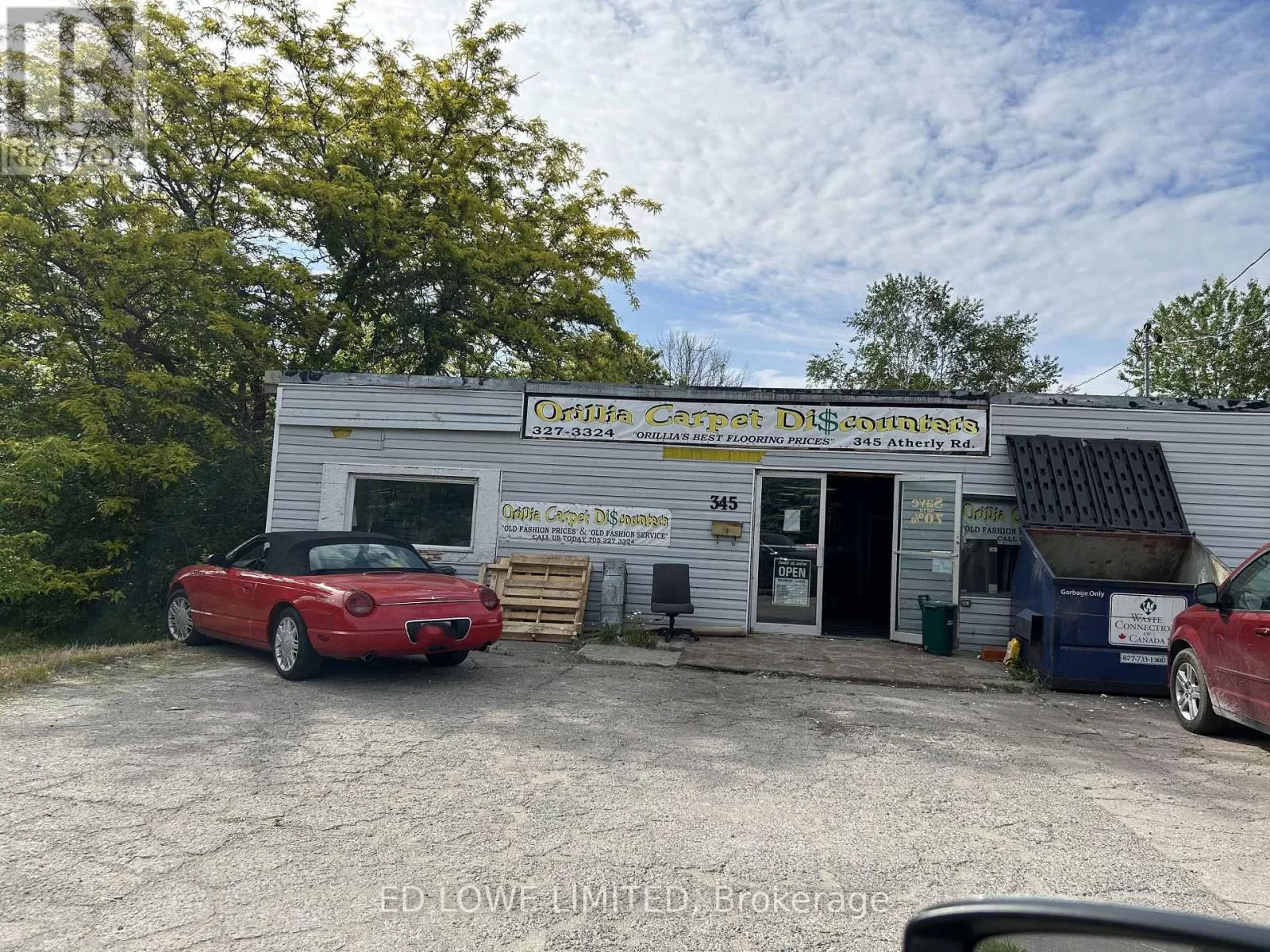 Warehouse for rent: 345 Atherley Road, Orillia, Ontario L3V 1N9