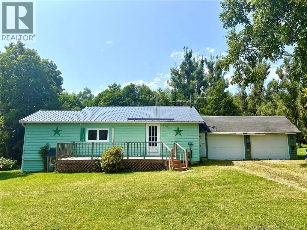 House for rent: 349 Back Greenfield Road, Centreville, New Brunswick E7L 3A7