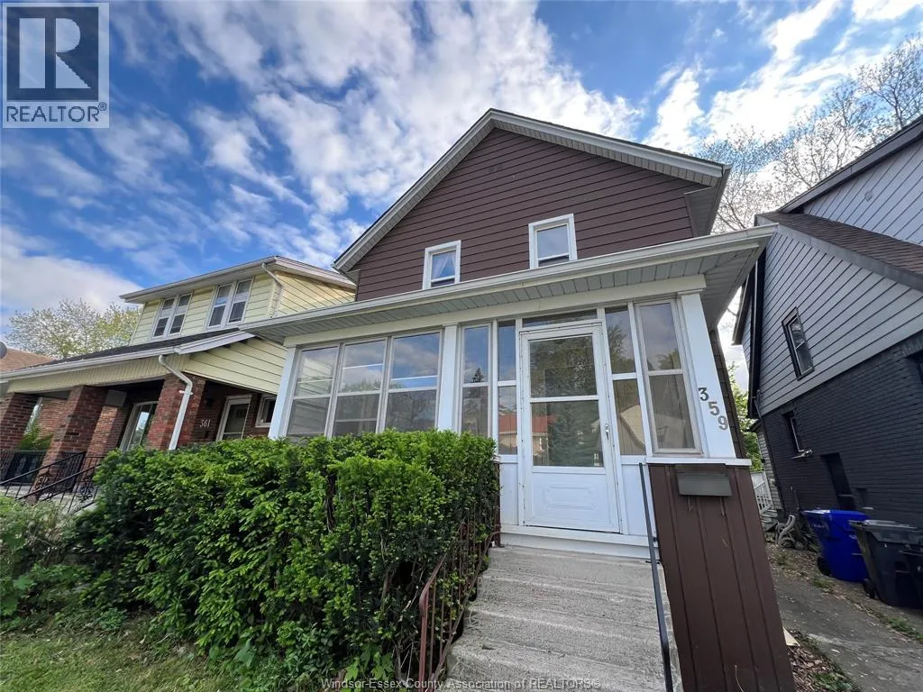 House for rent: 359 Randolph, Windsor, Ontario N9B 2T4