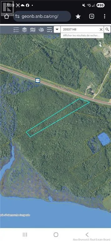 3.6 Acres Route 113, Inkerman, New Brunswick E8P 1E2