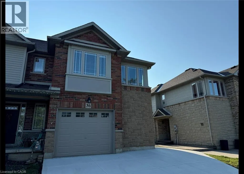 Row / Townhouse for rent: 36 Magnificent Way Unit# Upper, Binbrook, Ontario L0R 1C0