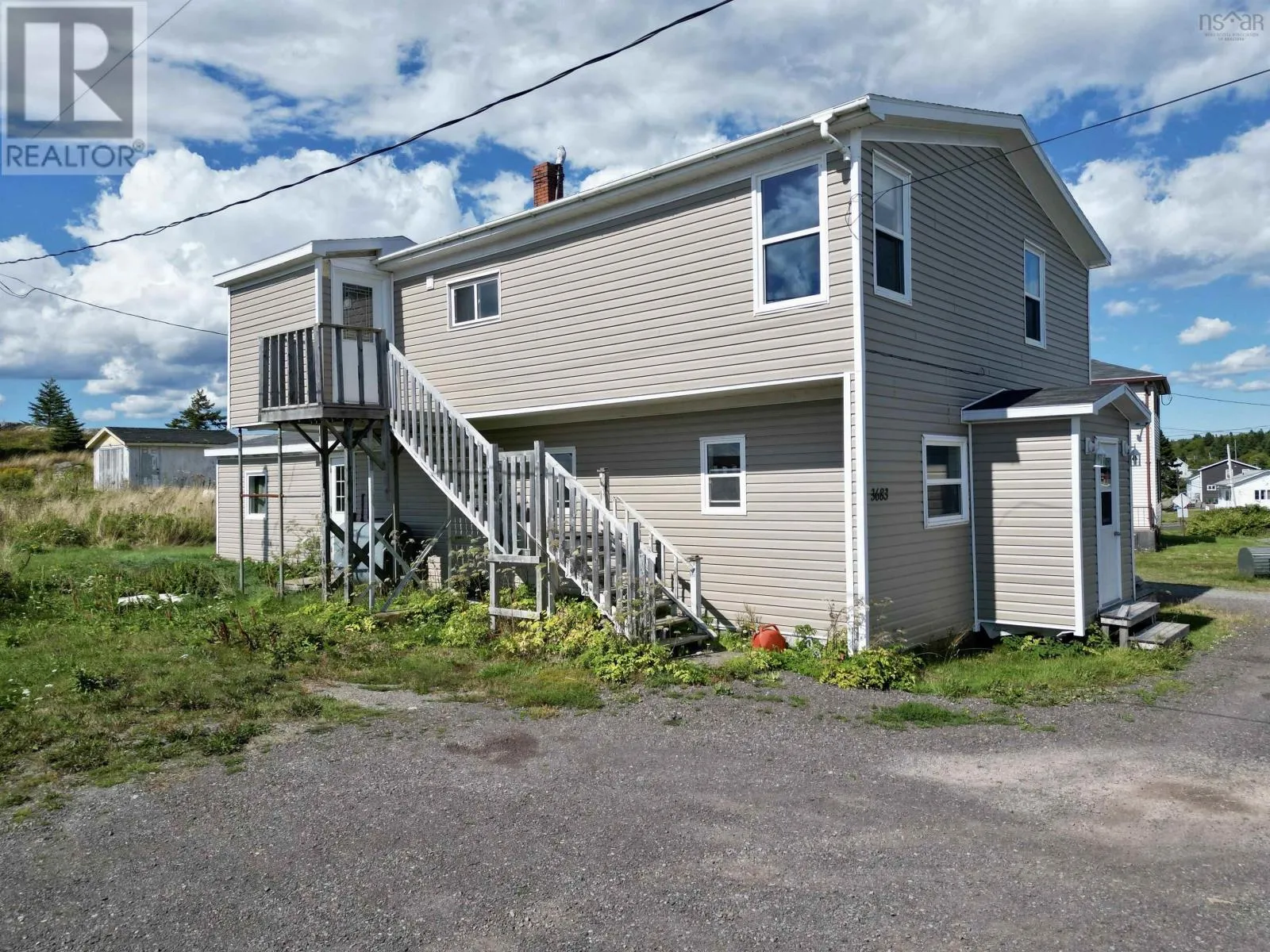 Duplex for rent: 3683 Highway 206, Haut De La Baie, Nova Scotia B0E 2L0