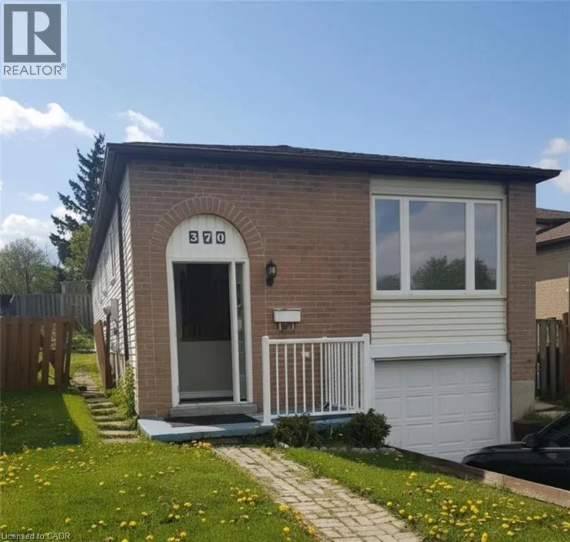 House for rent: 370 East 24th Street, Hamilton, Ontario L8V 4V1