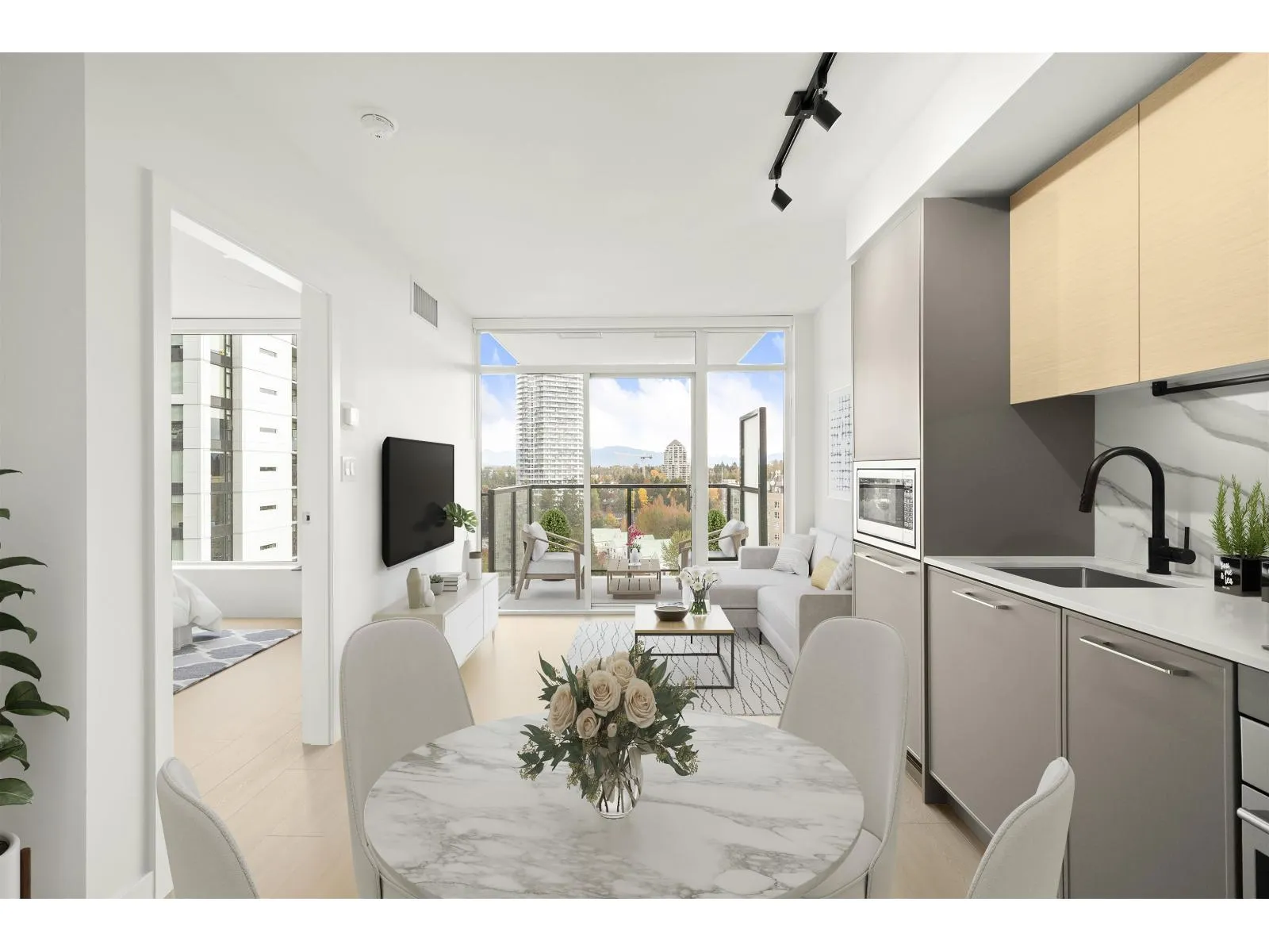 Apartment for rent: 3705 13745 George Junction, Surrey, British Columbia V3T 4Y3