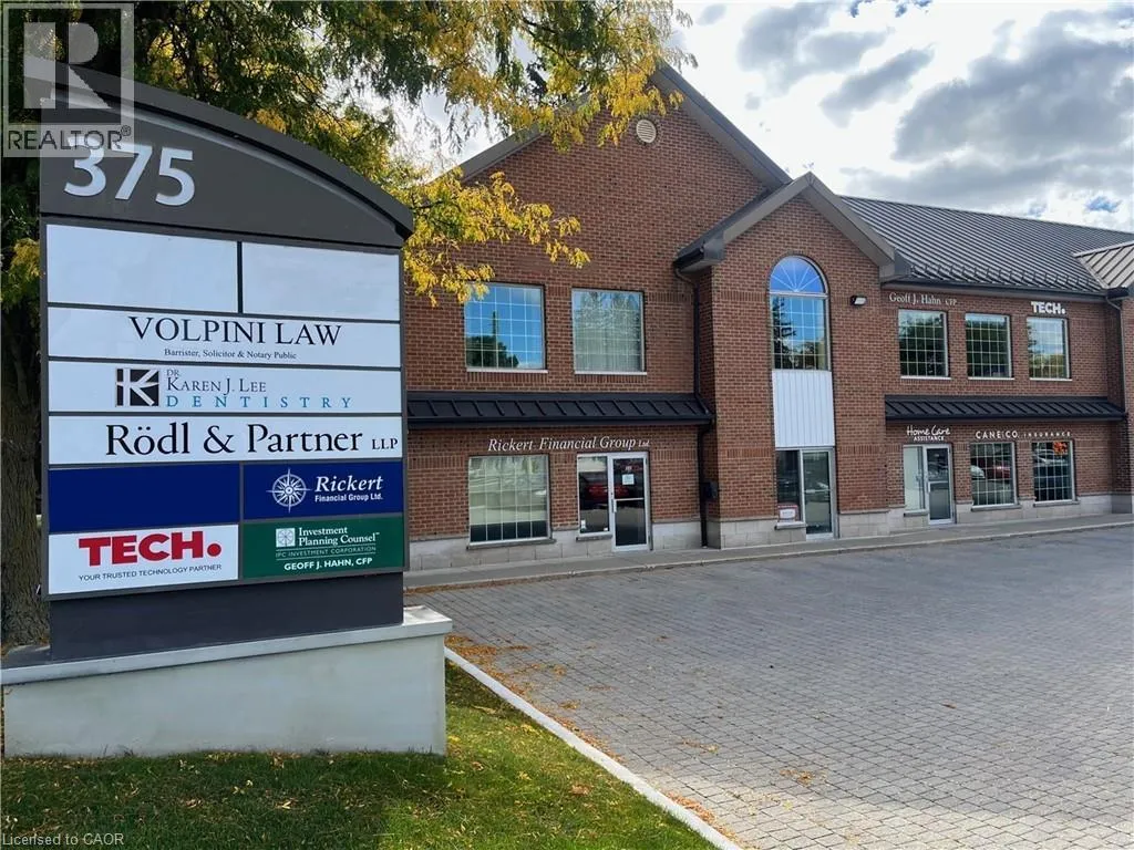 375 University Avenue E Unit# 105, Waterloo, Ontario N2K 3M7