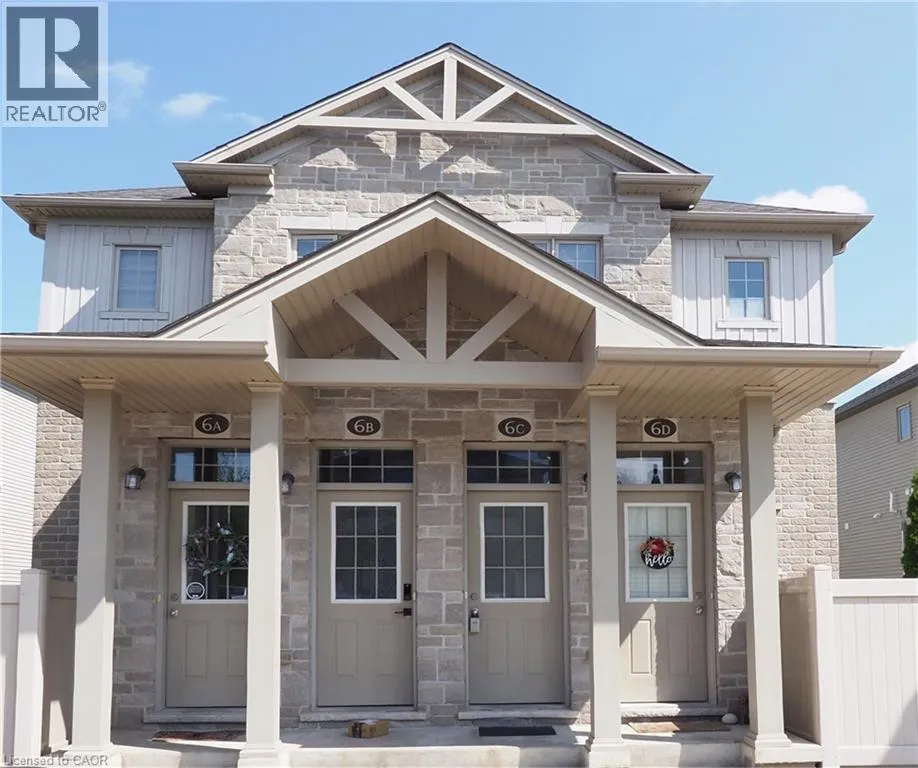 Row / Townhouse for rent: 388 Old Huron Road Unit# 6c, Kitchener, Ontario N2R 0J5