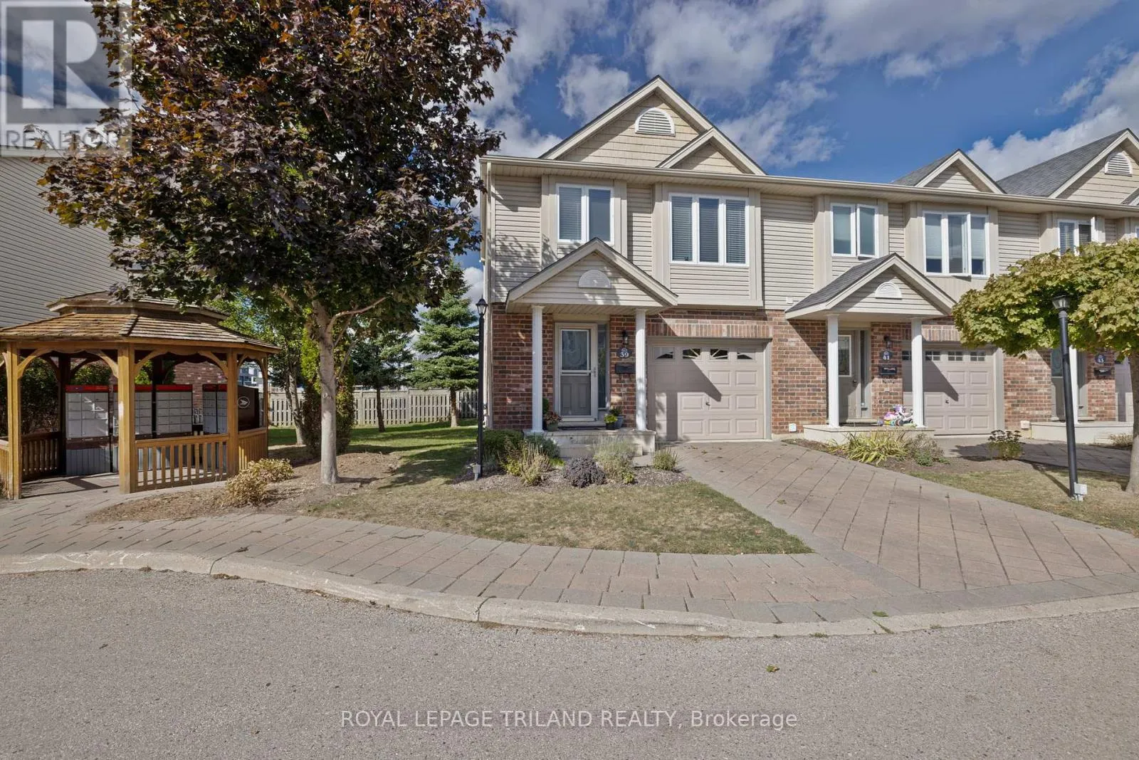 Row / Townhouse for rent: 39 - 1625 Purser Street, London East, Ontario N5V 0A7