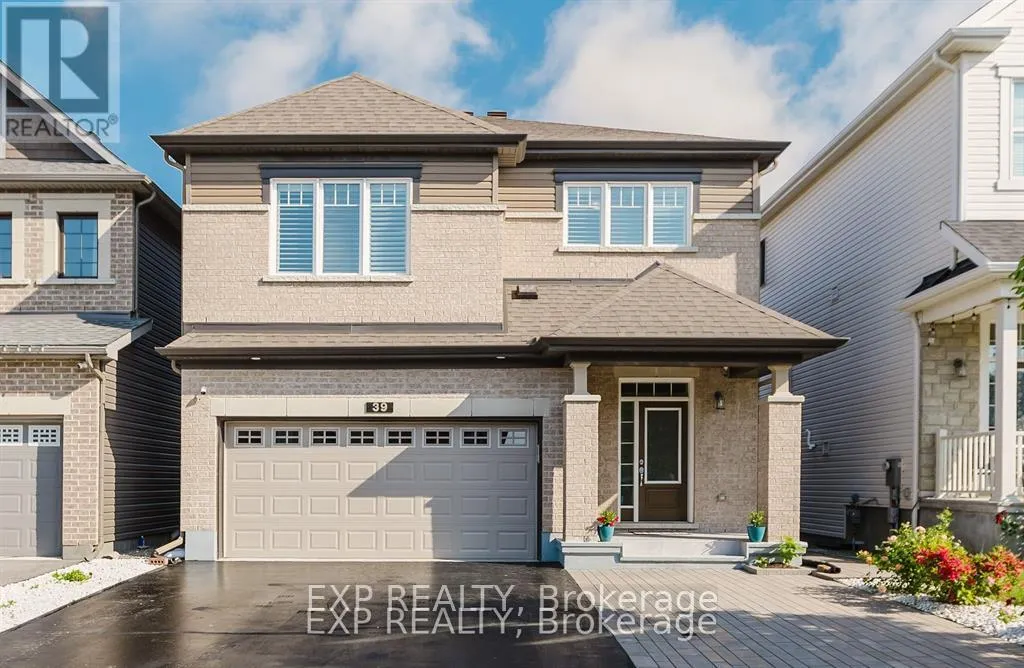 House for rent: 39 Clonfadda Terrace, Ottawa, Ontario K2J 6E9