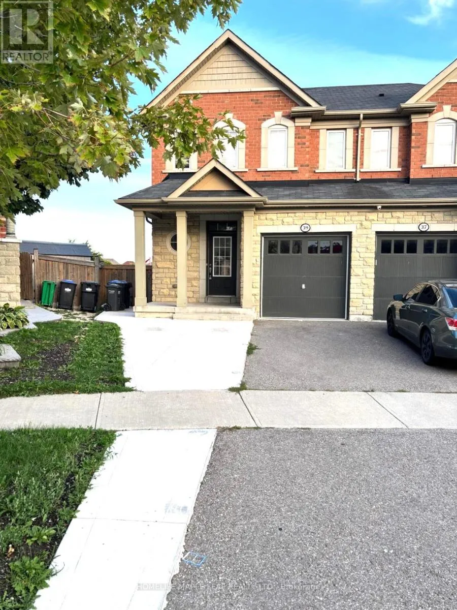 House for rent: 39 Sussexvale Drive, Brampton, Ontario L6R 3R2