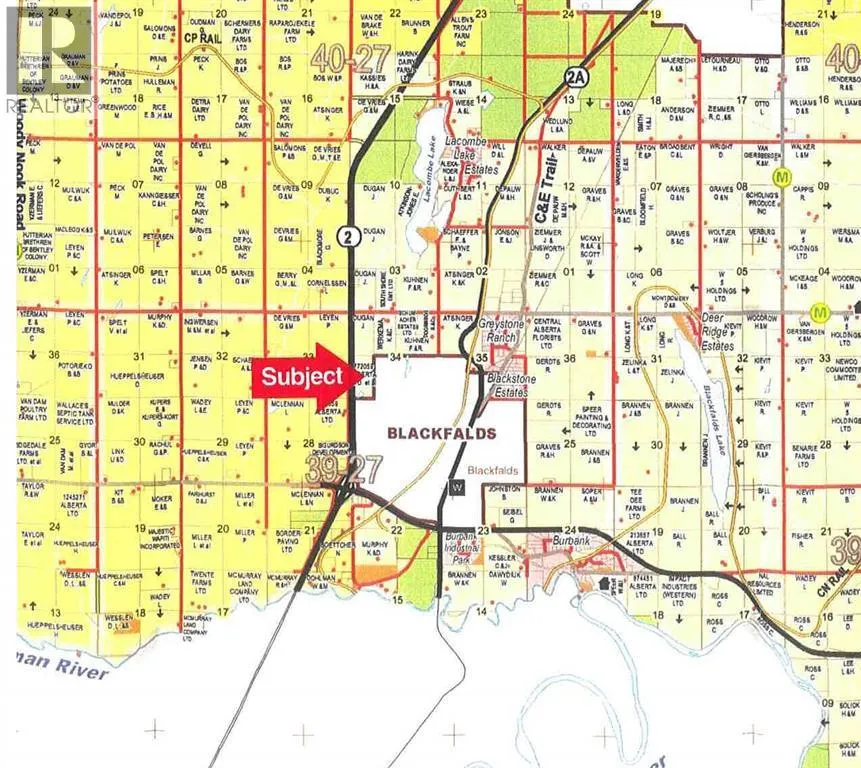 Commercial Mix for rent: 39505 Highway 2, Blackfalds, Alberta T0M 0J0