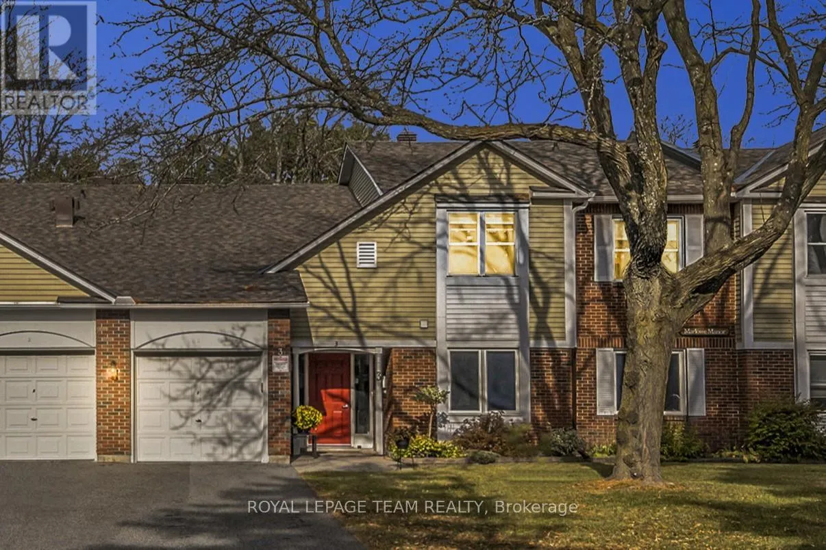 Row / Townhouse for rent: 3d Harness Lane, Ottawa, Ontario K2M 1E1