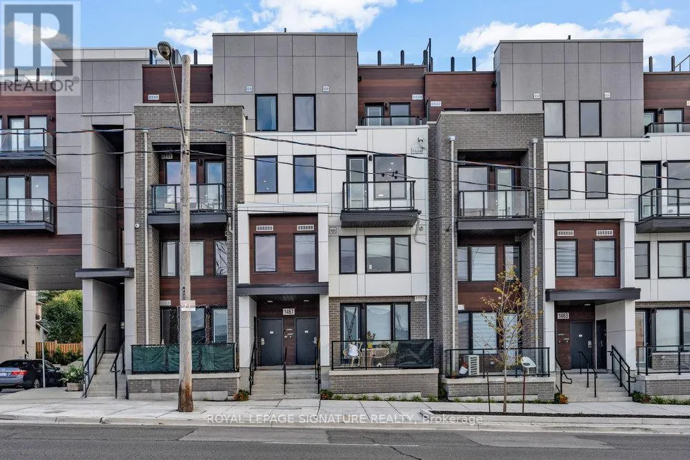 Row / Townhouse for rent: 4 - 1467 O'connor Drive, Toronto, Ontario M4B 0A7