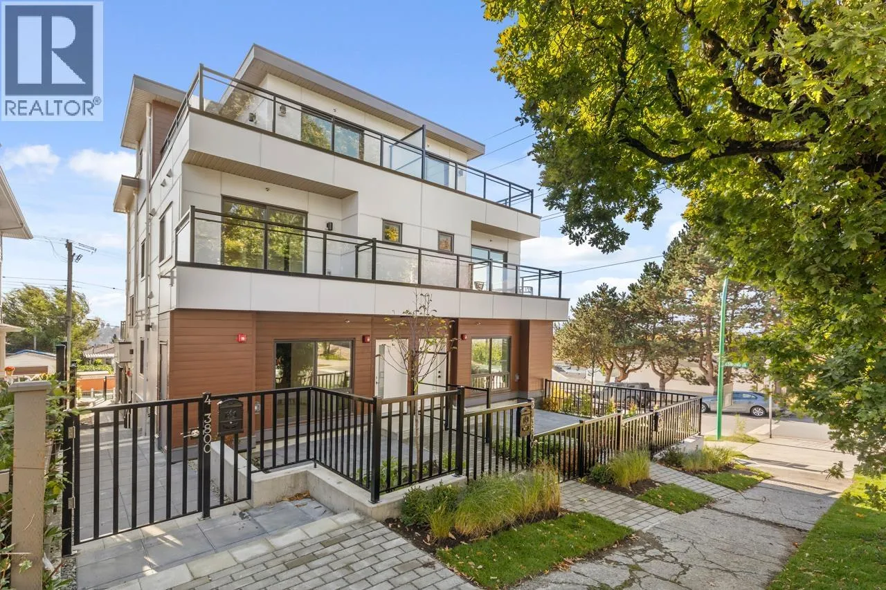 Row / Townhouse for rent: 4 3800 Pender Street, Burnaby, British Columbia V5C 2L5