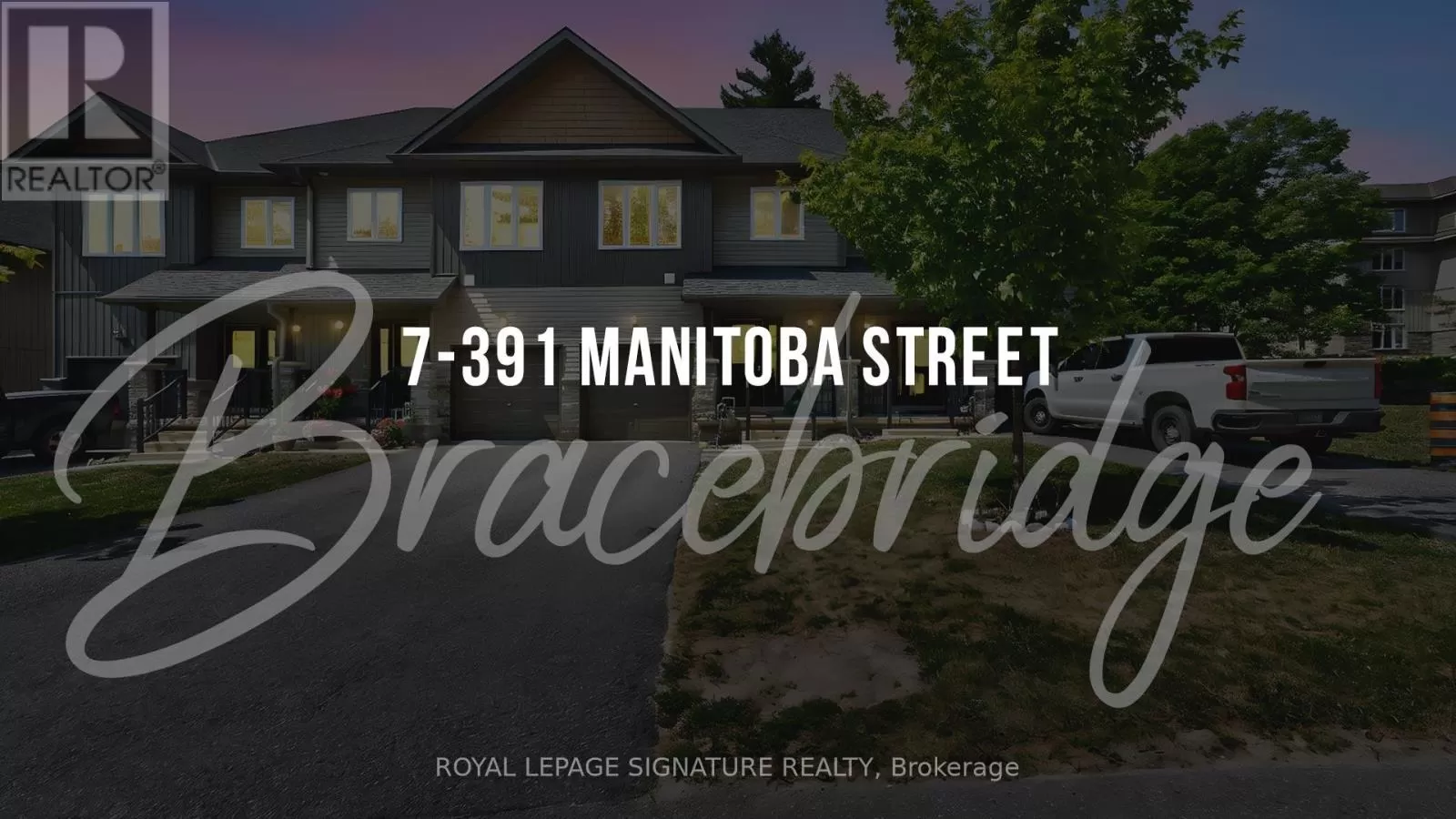 Row / Townhouse for rent: 4 - 393 Manitoba Street, Bracebridge, Ontario P1L 1B4