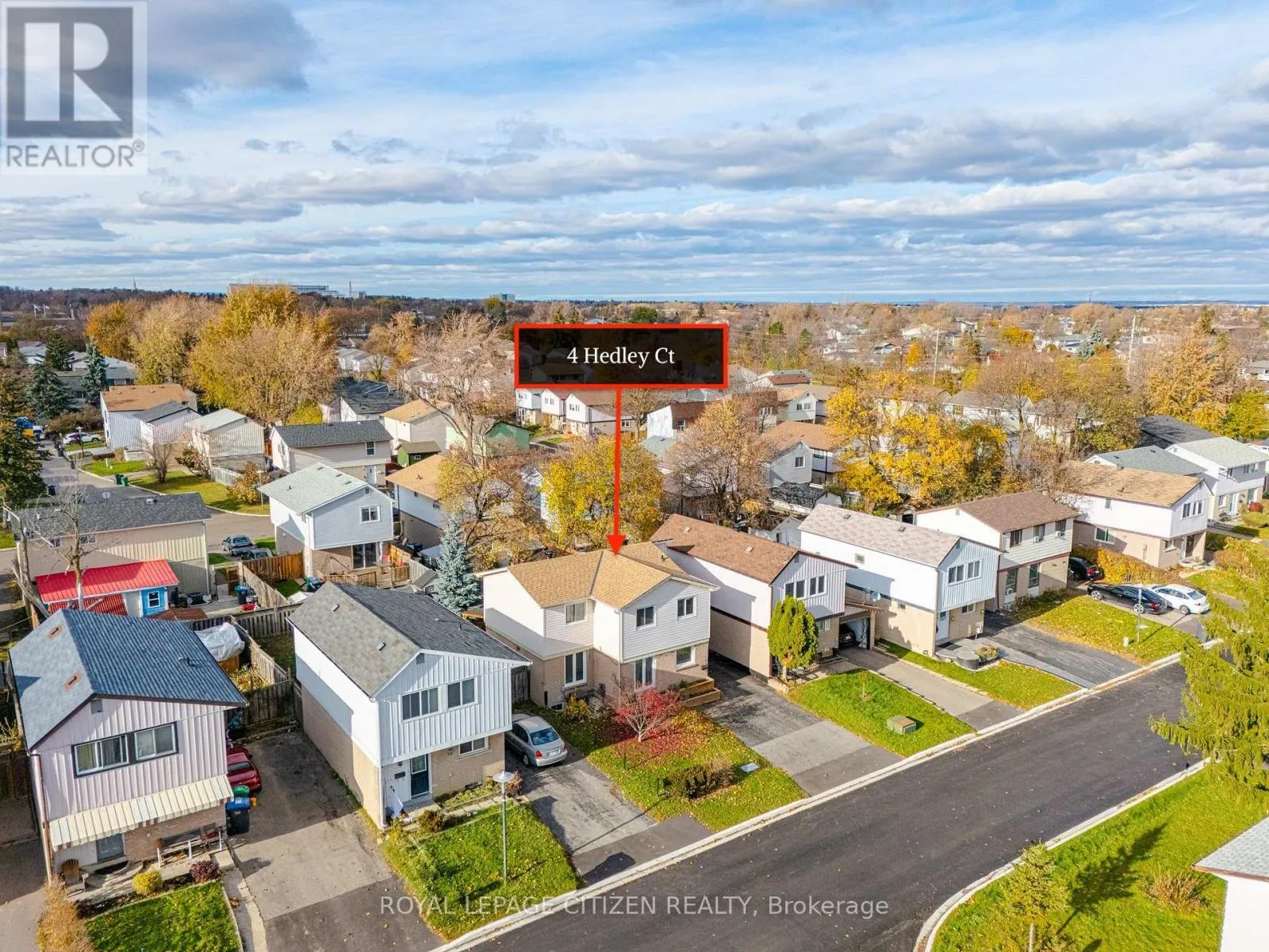 House for rent: 4 Hedley Court, Brampton, Ontario L6S 2B6