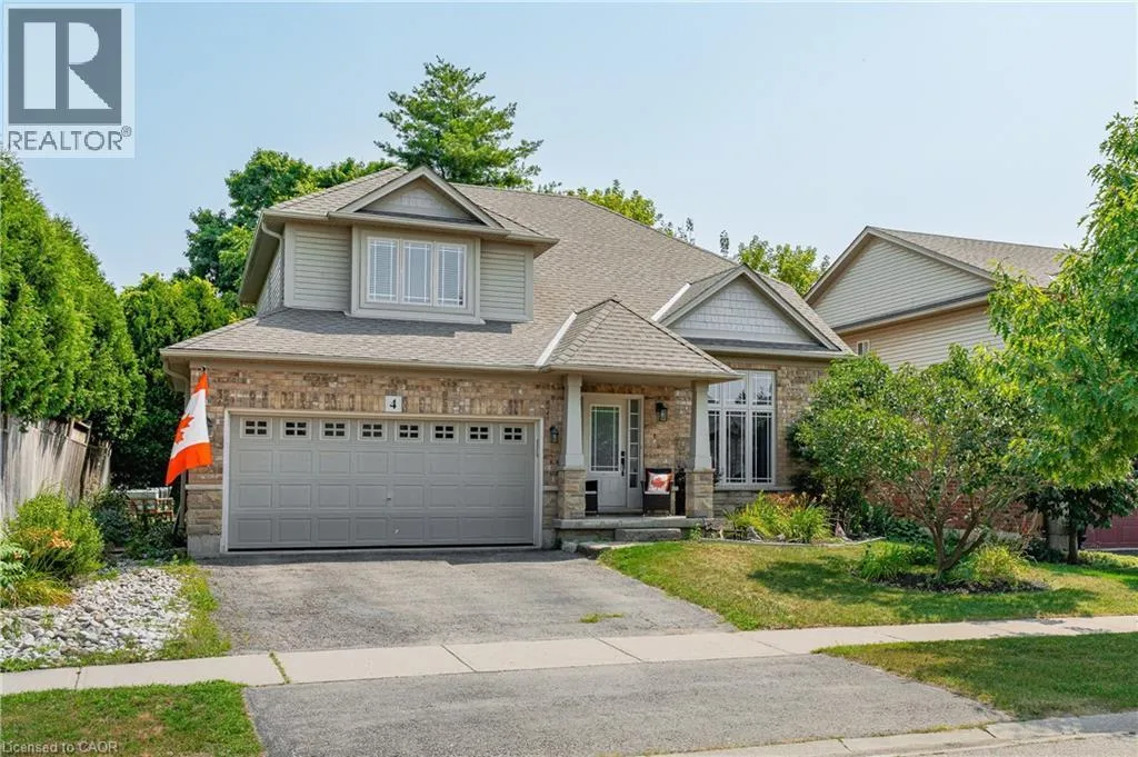 House for rent: 4 Irongate Drive, Paris, Ontario N3L 4G4