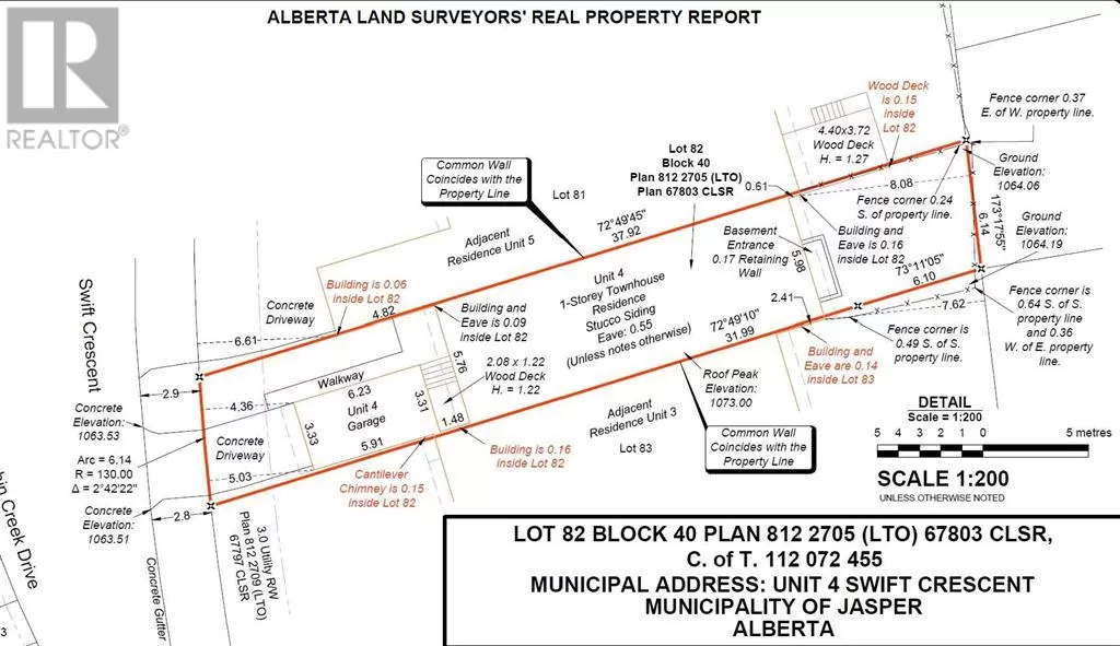 4 Swfit Crescent, Jasper, Alberta T0E 1E0
