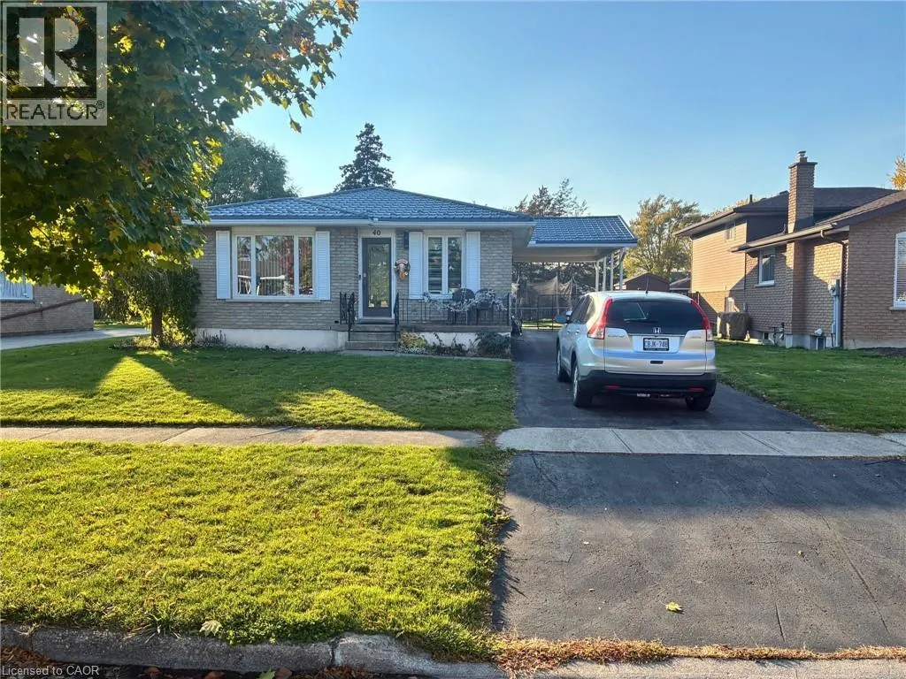 House for rent: 40 Marc Boulevard Unit# Bsmt, Welland, Ontario L3B 5T7