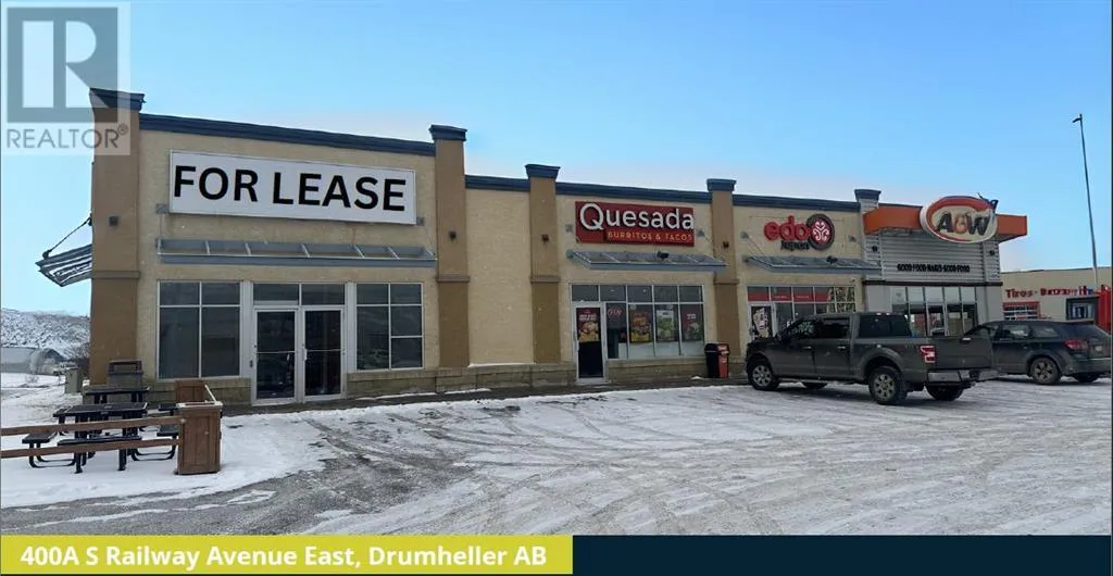 Retail for rent: 400a, 650 South Railway Avenue Avenue E, Drumheller, Alberta T0J 0Y0