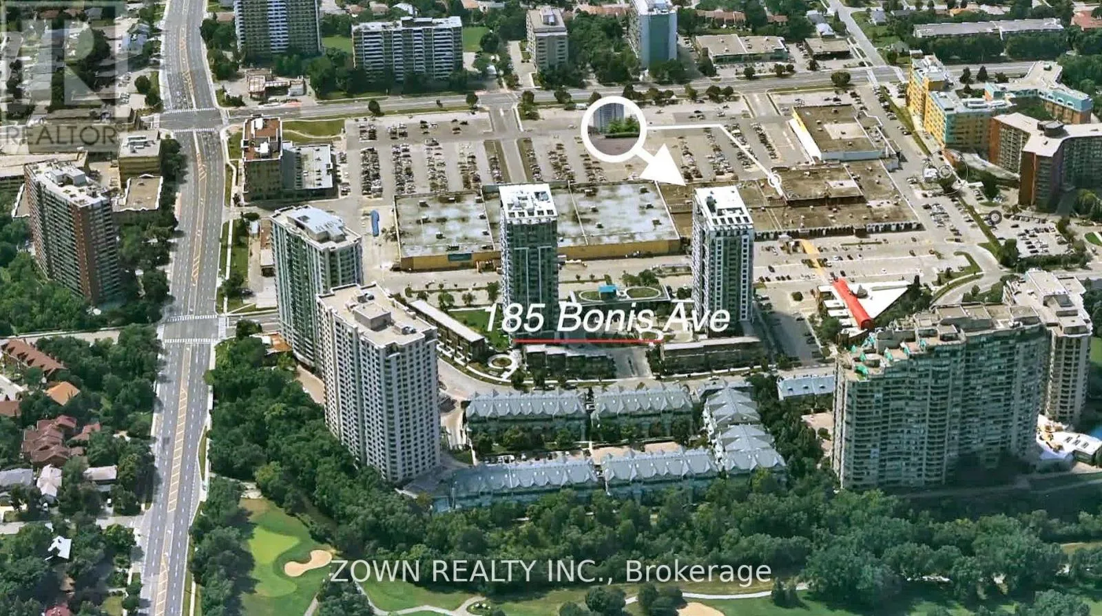 Apartment for rent: 404 - 185 Bonis Avenue, Toronto, Ontario M1T 0A4