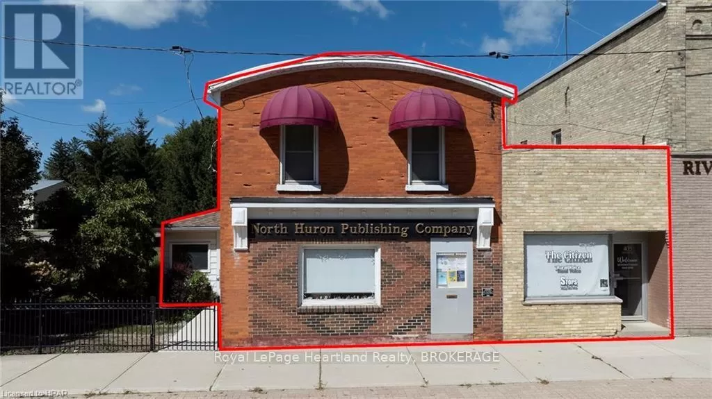 Offices for rent: 405 Queen St, North Huron, Ontario N0M 1H0