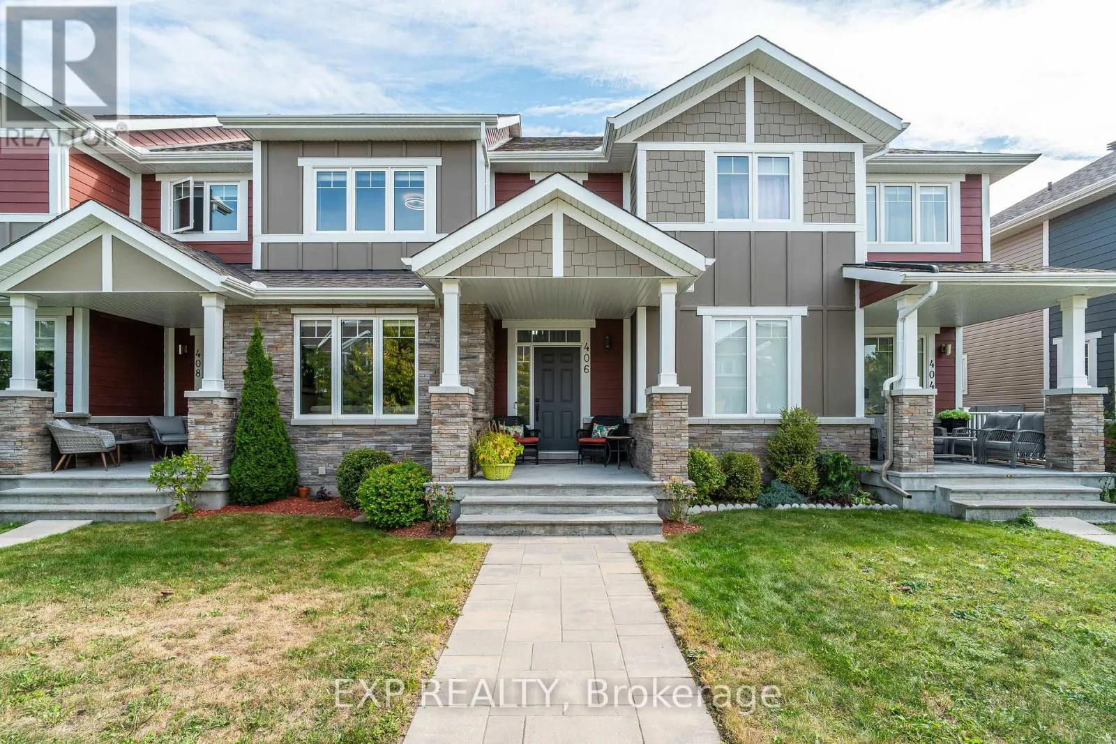 Row / Townhouse for rent: 406 Sweetflag Street, Ottawa, Ontario K2J 5Y6