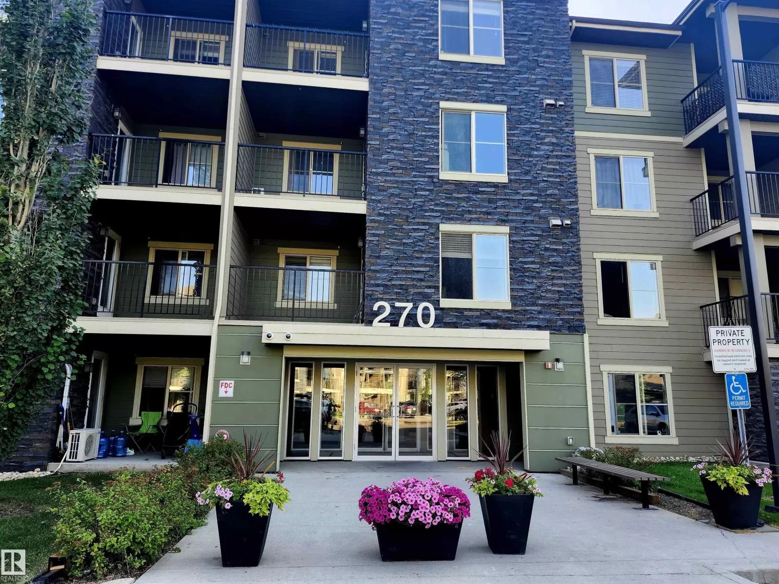 Apartment for rent: #407 270 Mcconachie Dr Nw, Edmonton, Alberta T5Y 3N4