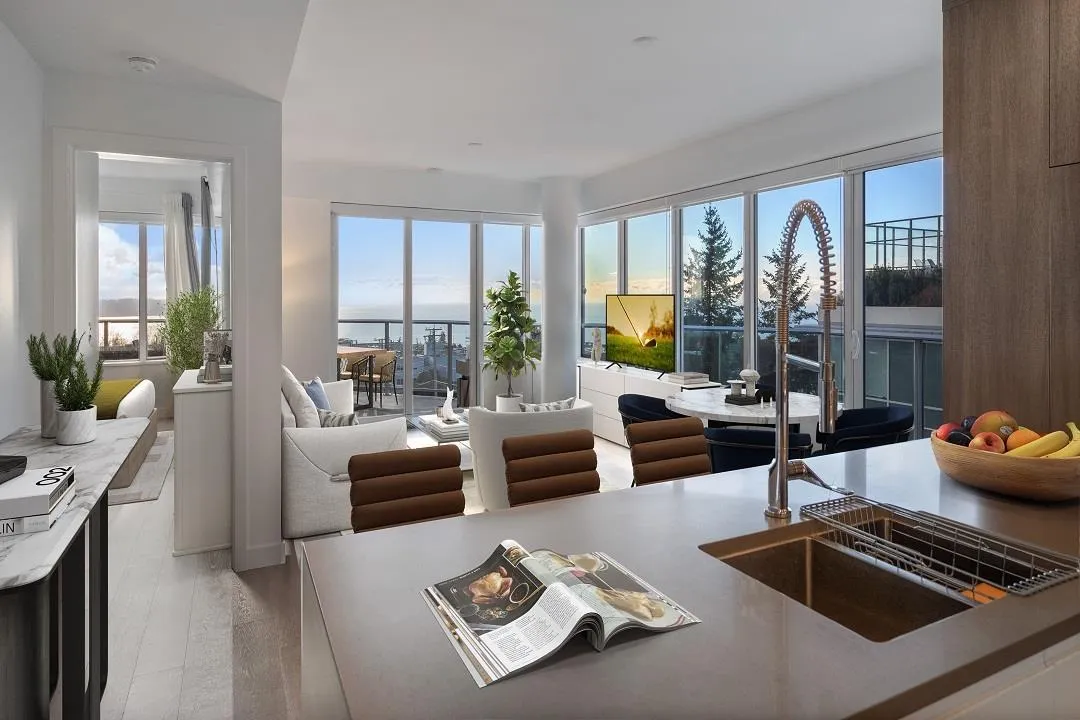 Apartment for rent: 408 1441 Johnston Road, White Rock, British Columbia V4B 3Z4