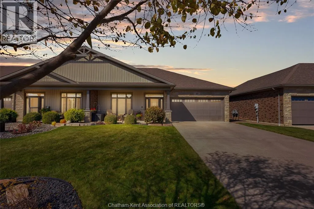 Row / Townhouse for rent: 41 Veranda Court, Chatham, Ontario N7L 0B4