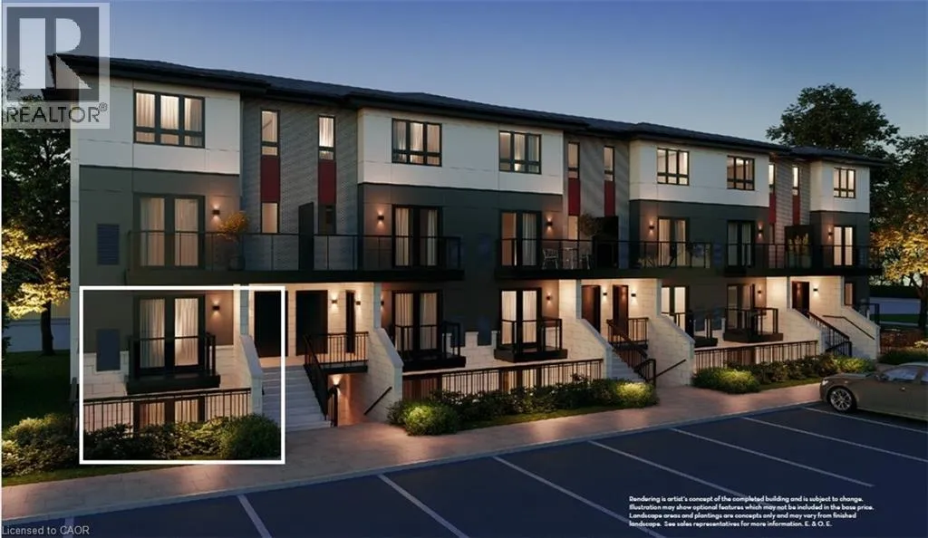 Row / Townhouse for rent: 410 Northfield Drive W Unit# B10, Waterloo, Ontario N2V 0J3