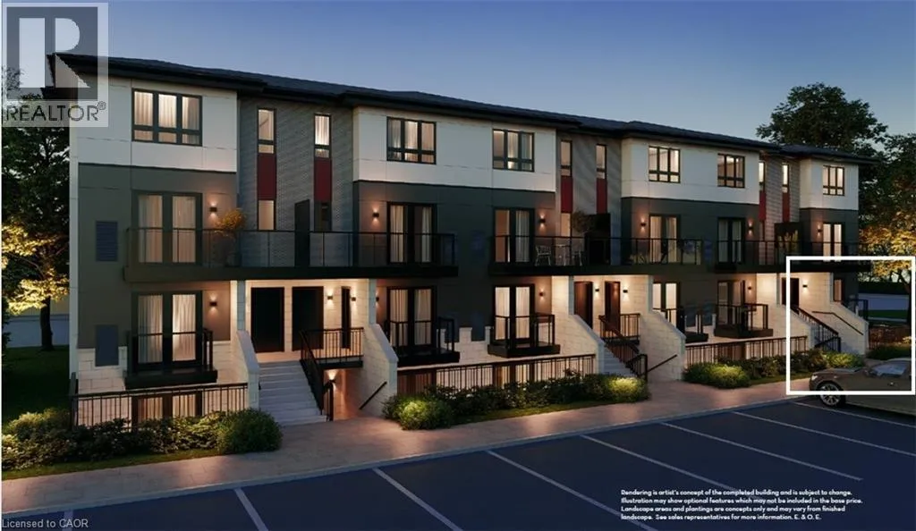 Row / Townhouse for rent: 410 Northfield Drive W Unit# C1, Waterloo, Ontario N2V 0J3