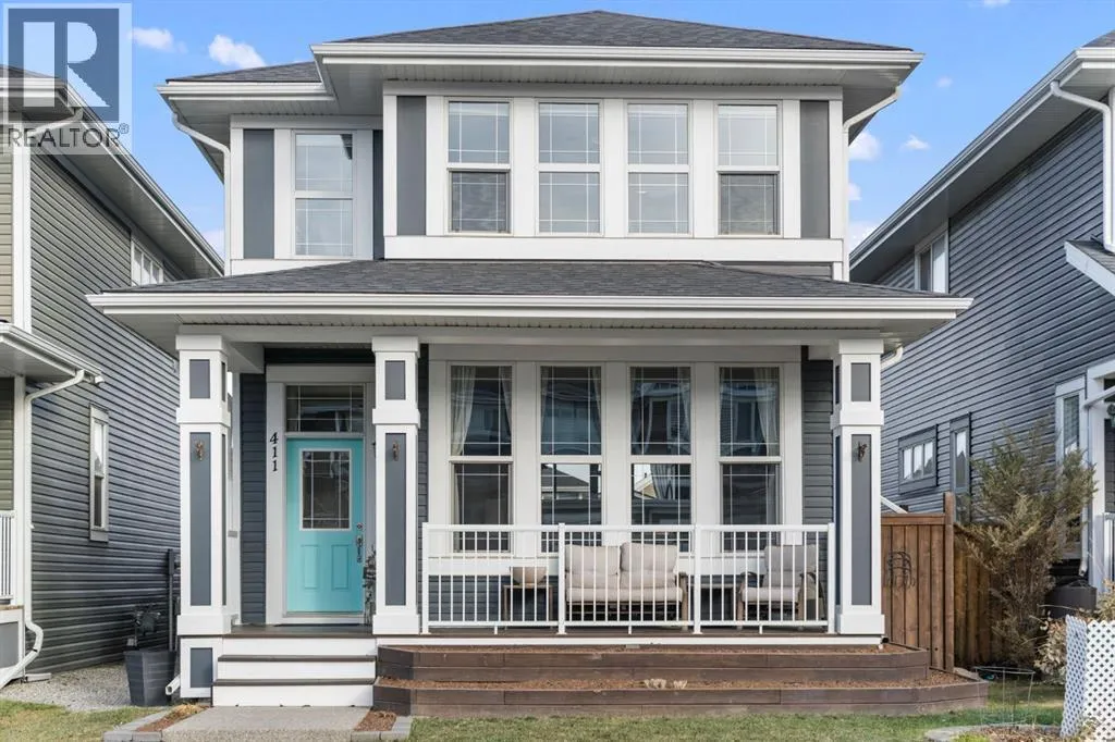 House for rent: 411 River Heights Crescent, Cochrane, Alberta T4C 0T9