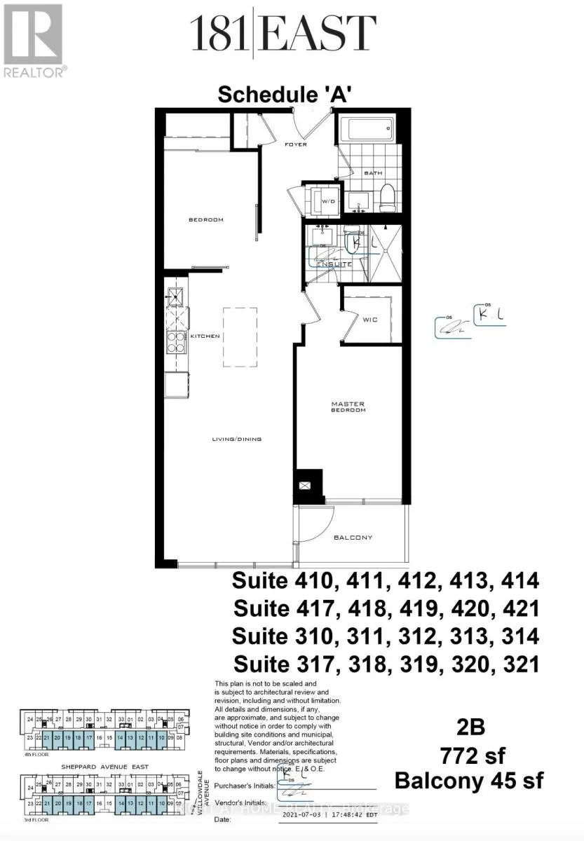 Apartment for rent: 419 - 181 Sheppard Avenue E, Toronto, Ontario M2N 3A6