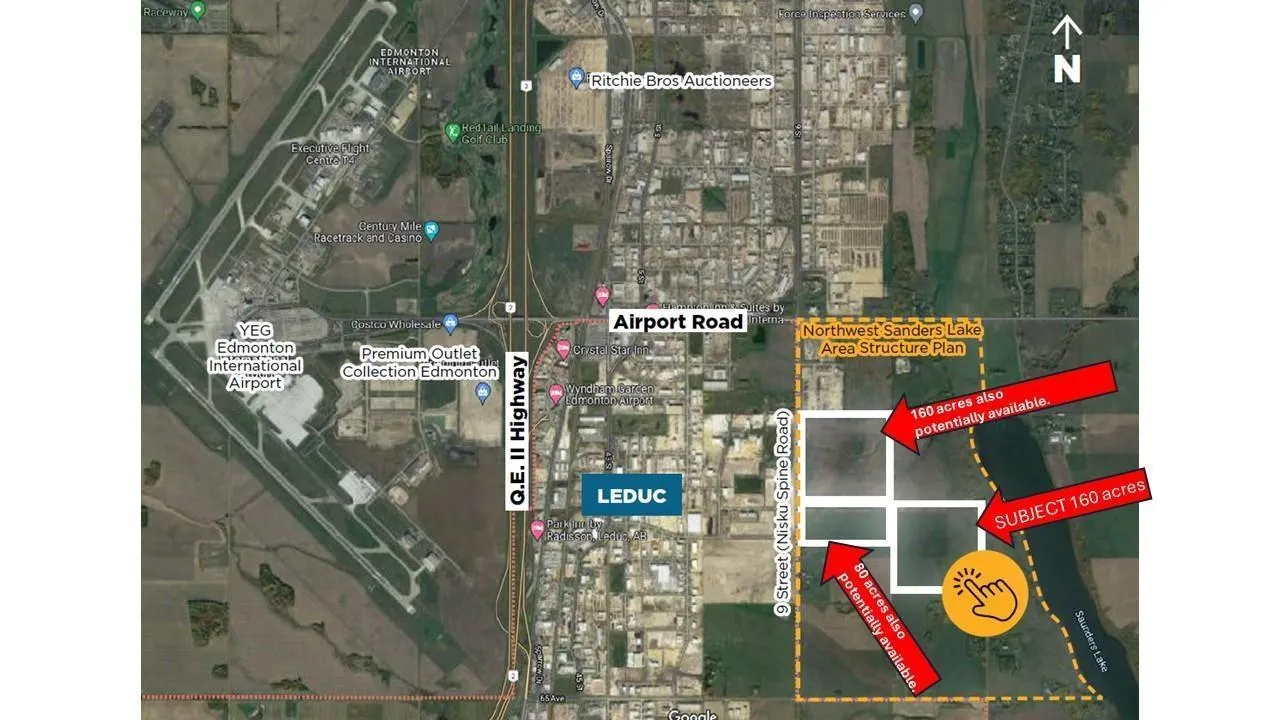 No Building for rent: 4-24-50-6- Ne, Nisku, Alberta T9E 0A0