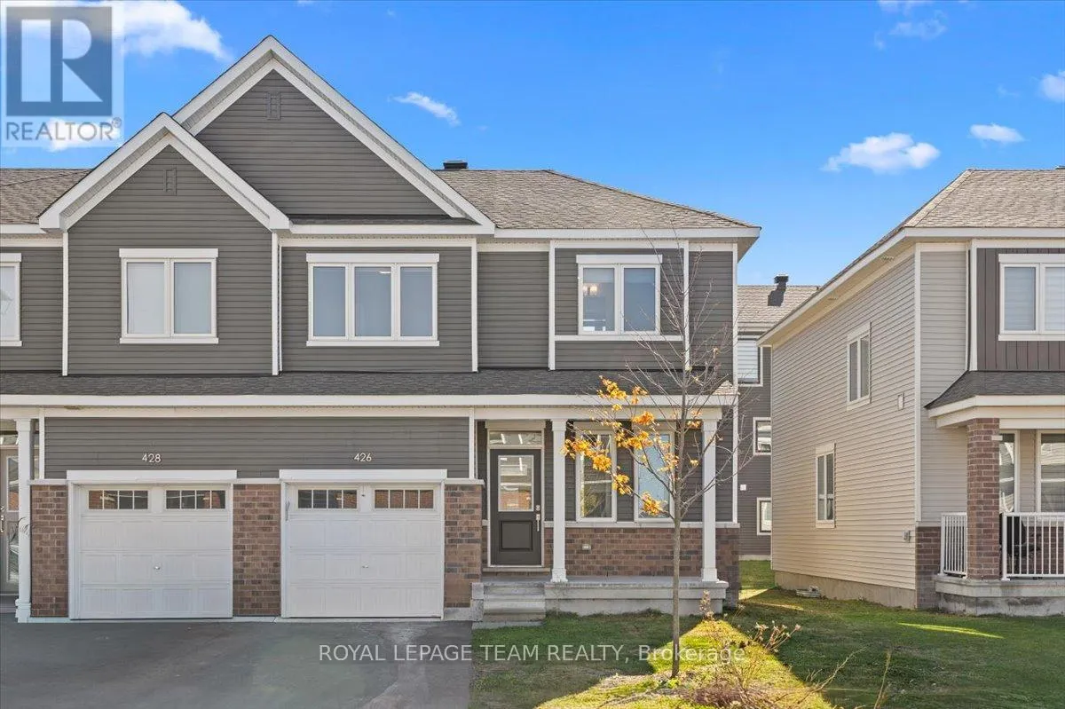 Row / Townhouse for rent: 426 Epoch Street, Ottawa, Ontario K2J 6X7