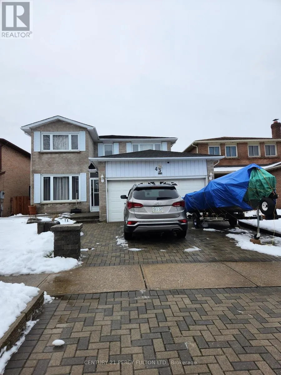 House for rent: 43 Chadwick Drive, Ajax, Ontario L1S 5W3