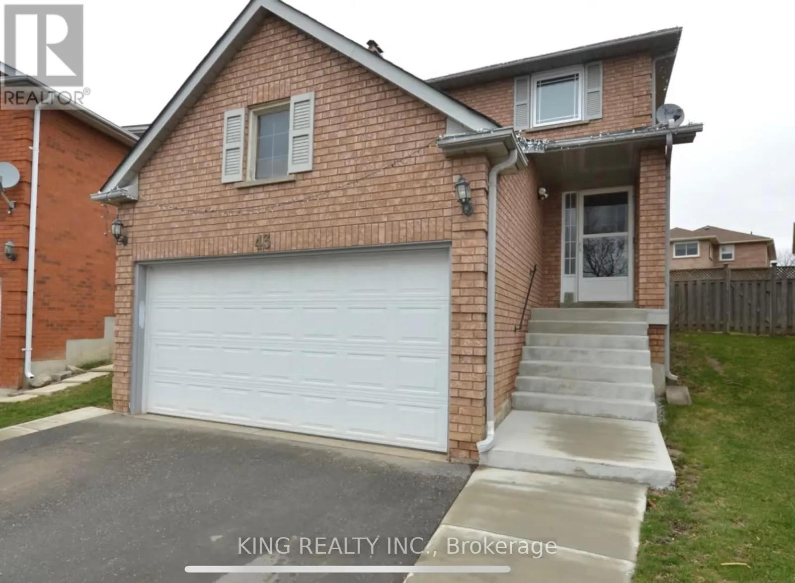 House for rent: 43 Cranberry Crescent, Brampton, Ontario L6Y 4P7