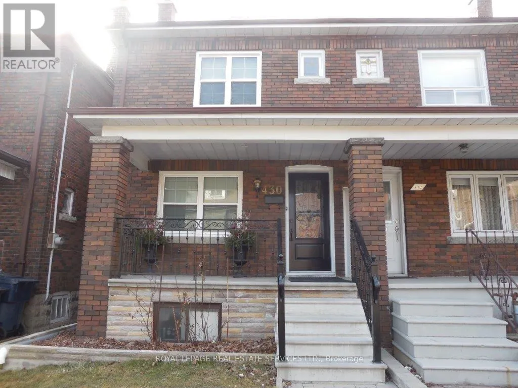House for rent: 430 Symington Avenue, Toronto, Ontario M6N 2W5