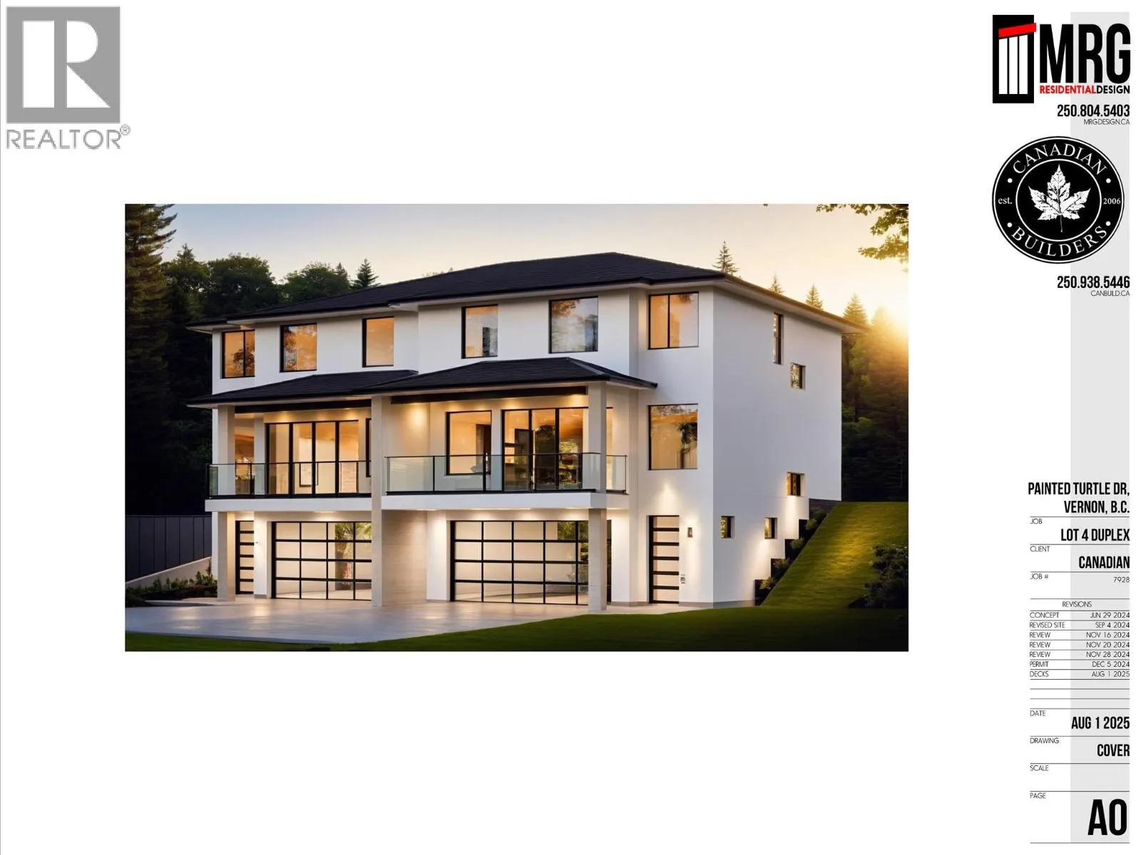 Duplex for rent: 4315 Painted Turtle Drive, Vernon, British Columbia V1T 9W4