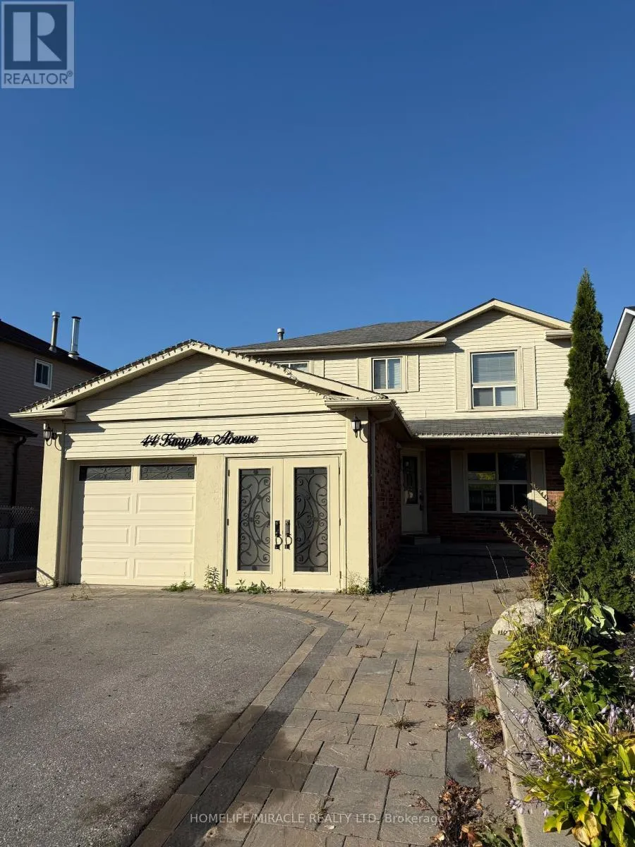 House for rent: 44 Knapton Avenue, Ajax, Ontario L1S 5W1