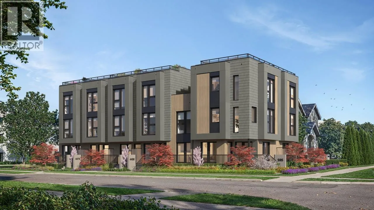 Row / Townhouse for rent: 4470 Ash Street, Vancouver, British Columbia V5Z 2H8