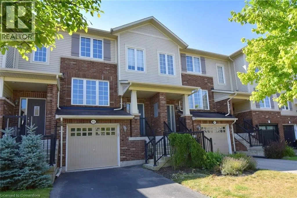 Row / Townhouse for rent: 45 Ohara Lane, Hamilton, Ontario L9K 0C7