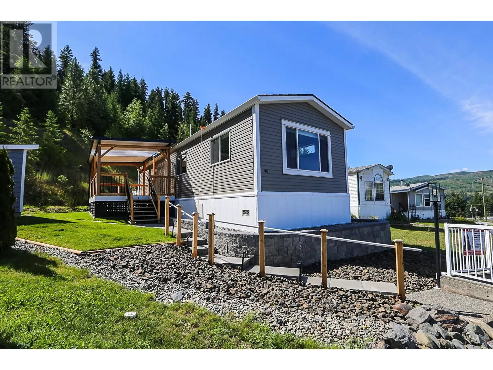 Manufactured Home for rent: 4510 Power Road Unit# 46, Barriere, British Columbia V0E 1E0